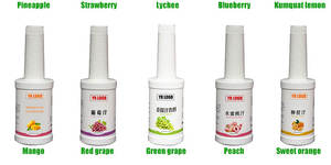 Sirop concentré de litchi en gros, haute concentration, additif pour bubble tea, ingrédients certifiés Halal, concentré de sucre - Product Image 5