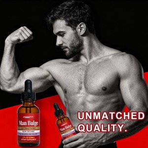 Gouttes OEM Man Bulge <span class=keywords><strong>Libido</strong></span> pour stimuler le désir avec Tongkat Ali, Tribulus, Ginseng noir et Fenugrec – <span class=keywords><strong>Complément</strong></span> pour la performance masculine - Product Image 4