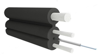 Kabel Serat Optik G657A2 Singlemode 1 Core LSZH Outdoor Indoor Rollers Message 1km/Reel