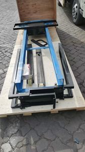 Mini apilador de carga automática semieléctrico de <span class=keywords><strong>500Kg</strong></span> y 1000kg, carretilla elevadora eléctrica portátil, apilador de palés eléctrico de carga automática - Product Image 6