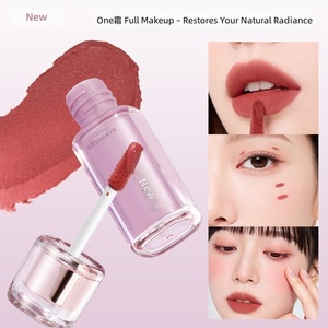 Fard à joues liquide multi-usage 3-en-1, teinte lèvres et joues, fard à paupières crème velours mat, personnalisable avec logo, vente en gros - Product Image 2