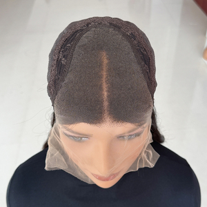Ready to Ship European Raw Hair Invisible Knots HD Lace Medical <b>Wigs</b> HandTied European Hair Glueless Full Lace European Hair <b>Wig</b> - Product Image 6