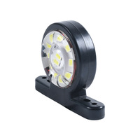 Nouvelle barre lumineuse LED double face 12V 24V pour camion, feu de gabarit latéral universel pour remorque, feu de signalisation latéral