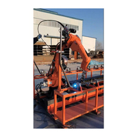 Machine de station de soudage robotique industrielle automatique MIG TIG à bras robot de soudage