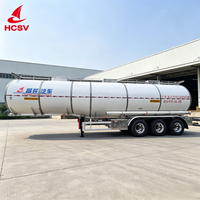 Semi-remorque citerne en alliage d'aluminium résistant à la corrosion pour le transport de cire liquide brute issue de la synthèse Fischer-Tropsch à base de charbon