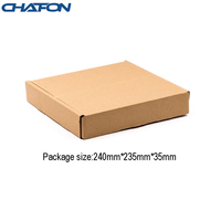 Lecteur RFID longue portée CHAFON en plastique 125 kHz avec interface RS232/RS485/WG, compatible cartes UHF standard EM4200/TK4100 pour parking et étudiants
