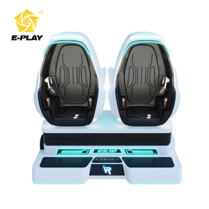 Simulador interactivo de cine 9D VR PARA 2 JUGADORES, juego de realidad virtual de huevo interactivo para interiores para compras en centros comerciales, películas de realidad virtual con derechos de autor - Product Image 2