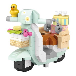 <span class=keywords><strong>LO</strong></span> Z8613 Set di 40 Mini Modelli di Auto e Moto, Tema Animali e Natura, Blocchi da Costruzione a Micro-Particelle, Giocattolo per Bambini, Regalo, Sacchetti Regalo - Product Image 3