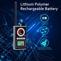 Traceur GPS portable K88 amélioré, détecteur anti-espion avec écran LCD, détecteur de signaux RF et de caméras cachées sans fil, en matériau ABS