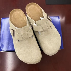 Zoccoli di Lusso Personalizzati da <span class=keywords><strong>Donna</strong></span>, Sandali Mule con Fibbia Regolabile, Supporto Plantare <span class=keywords><strong>in</strong></span> <span class=keywords><strong>Sughero</strong></span>, <span class=keywords><strong>Ciabatte</strong></span> Premium <span class=keywords><strong>in</strong></span> Camoscio - Product Image 5