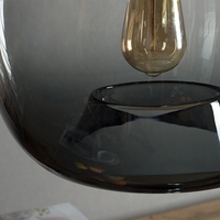 Zhengzhen — éclairage d'intérieur simple à pendentif, modèle en verre de cuisine, nouveau modèle en vogue