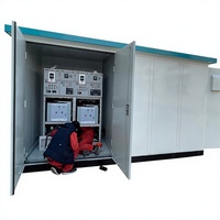 Poste de transformation préfabriqué pour la distribution d'énergie industrielle 10kV 630kVA 800kVA avec armoire de commutation GGD pour projets énergétiques