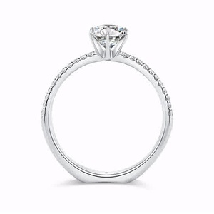 Venta al por mayor de joyería fina de moda de las mujeres de compromiso del anillo de bodas con circón para ocasiones especiales - Product Image 3