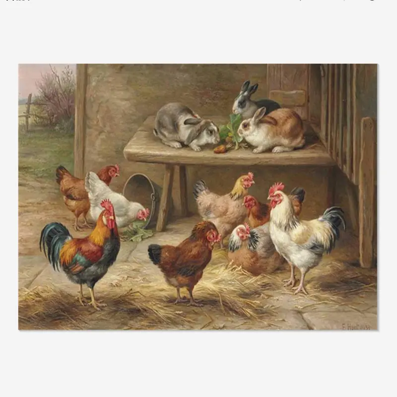 OEM/ODM 5D हीरा पेंटिंग कस्टम <span class=keywords><strong>तस्वीर</strong></span> <span class=keywords><strong>चिकन</strong></span> मुर्गा मुर्गी खरगोश कुत्ते तेल चित्रकला गृह सजावट चित्रकारी संख्या DIY उपहार