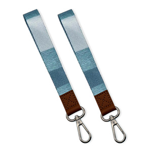 Tùy Chỉnh In Logo <span class=keywords><strong>Mini</strong></span> Xe Keychain Dây Buộc Cá Nhân Ngắn Nylon Polyester Dây Đeo Với Móc Kim Loại - Product Image 5