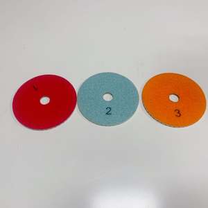 Effizientes 100-mm-3-Stufen-Diamant-Nass-/Trocken-Polierpad für Bodenpolierer und Schleifer für Marmor, Granit, Quarz – Mehrflächen-Polierwerkzeug - Product Image 2