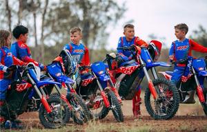 Moto électrique tout-terrain pour enfants RFN SX-E150, 24V 2.6Ah 150W, 2 vitesses, roue de 12 pouces, 6-13 km/h, E-<span class=keywords><strong>Dirt</strong></span> <span class=keywords><strong>Bike</strong></span> pour une hauteur de 90-110 cm - Product Image 5