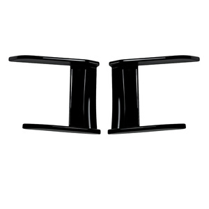Bmw 1 Series F40 M Sport Front Canard <b>Decals</b> Piano Black Carbon Fiber Texture Adhesive 2019+ Car <b>Window</b> Deflectors - Product Image 2
