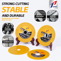 Disque à tronçonner en résine abrasive de 4 pouces à haute efficacité de coupe, performance de coupe stable pour le traitement de l'acier et du profilé d'angle