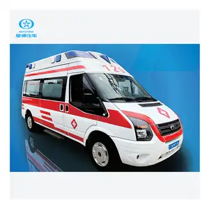 廉价新型经典医疗设备V348救护车汽车燃油车103Kw柴油车负压救护车