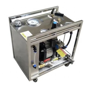 Banco de Pruebas de Presión Hidrostática CNVCT LU-LDD-100 de Alta Presión para Bomba Neumática de Refuerzo de Líquidos, 1 Año de Garantía - Product Image 4