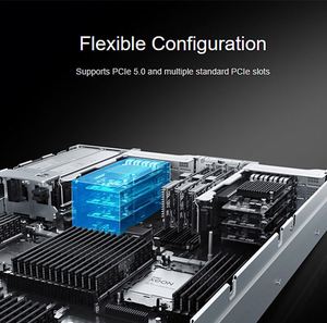 XFusionServer 2488H 8SFF 1 2*900W PSU Rail Processeur Xeon Gold 6444Y 16 Go de mémoire Carte SSD 1,92 To SAS/SATA - Product Image 5