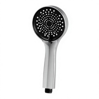 Ensemble de pommeau de douche ABS pressurisé avec trois modes de pulvérisation, robinet doseur super puissant, design moderne pour salle de bain