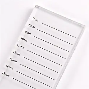 False Eyelash Extension Stand Pad Pallet Lashes Holder Lash Extension Supplies With Tick Mark & Blossom Cup Lash Extension Tools