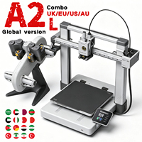 A2L Combo Versi Luar Negeri A2L Combo A1 Combo Printer Pembuat Model 3D Bambu Lab Fdm 3d Mode