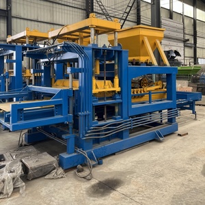 8-15 Máquina de fabricación de ladrillos completamente automática Máquina mezcladora transportadora apiladora Línea de producción de formación de bloques - Product Image 3