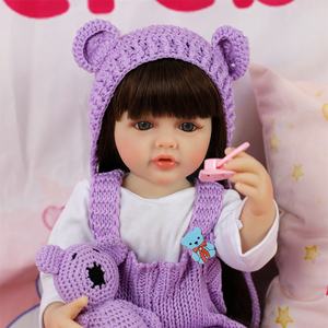 Lifereborn <span class=keywords><strong>Reborn</strong></span> muñeca de silicona 22 pulgadas 55cm Preemie tamaño <span class=keywords><strong>pequeño</strong></span> juguete coleccionable hecho a mano <span class=keywords><strong>Bebe</strong></span> <span class=keywords><strong>Reborn</strong></span> para niños regalos - Product Image 1