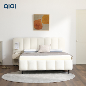 Aidi Chất lượng cao sang trọng siêu giường đôi khung với ngăn kéo lưu trữ hiện đại thông minh nội thất phòng ngủ - Product Image 1