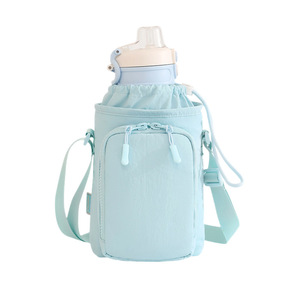 Sac à bouteille d'eau Beilian rose avec sangle réglable, multifonctionnel, sac bandoulière pour le sport, le cyclisme, avec intérieur - Product Image 2