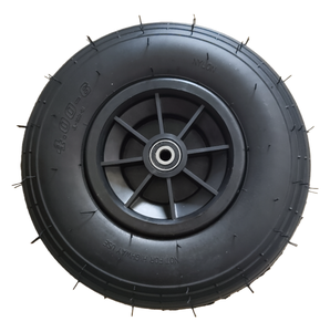 全新 Evertrust 4.00-6 充气橡胶轮胎 4PR 塑料轮圈密封滚珠轴承独轮车手推车工业用 100 公斤 - Product Image 1