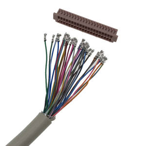 Hirose Df13- 40 Pin 1,25mm Buchse zu 30pin Lvds Display Kabel Jae Fi-X30 Lcd mit runder Kabel baugruppe - Product Image 3