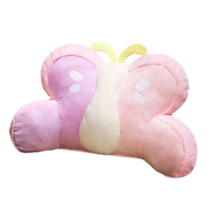 Plush Cushion PP Cotton Filling Soft Cover Waist Support <b>Pillow</b> for Bedside Dormitory Mobile Phone <b>Reading</b> - Product Image 6
