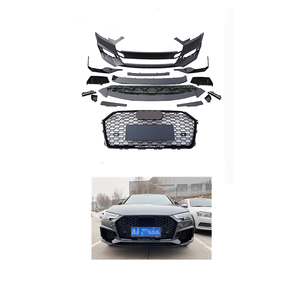 Parachoques Delantero para Audi <span class=keywords><strong>A4</strong></span> B9 2017-2019 |   Cubierta de Parachoques Delantero Estilo RS4 |   Kit de Carrocería Compatible |   Ajuste Estilo OEM - Product Image 2