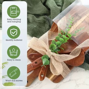 ของขวัญขึ้นบ้านใหม่ เขียงไม้กระถินเทศ พร้อมบรรจุภัณฑ์สวยงาม - Product Image 3