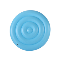 Cama Flotante Redonda de PVC Personalizada, Flotador Inflable para Piscina, Tamaño Personalizado para Parque Acuático