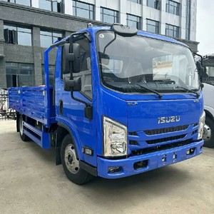 ISUZU KV100 Lorry Cargo Truck 4X2 5Ton Diesel Engine Fence Cargo Trucks for Sales - Product Image 1