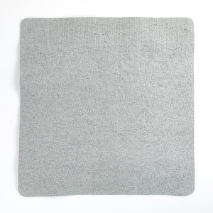 Chiffon de nettoyage en microfibre 30x30 gris clair uni pour surfaces en verre - Product Image 1