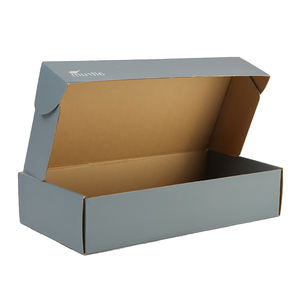 Caja de Cartón Corrugado para Envíos, Plegable, de Color Sólido Personalizado, Precio al por Mayor, para Empaque de Zapatos - Product Image 6