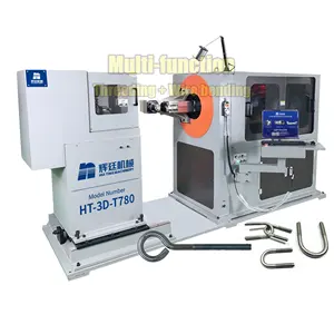 High Precision Integrated Threading And Wire Bending Machine With Multi-functions 3-8mm CNC Wire And Stainless Bending Machine