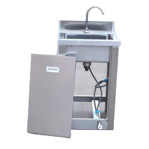 Mueble de Acero Inoxidable para Lavabo de Hospital, 500x420x780mm, Diseño Minimalista, Mueble Comercial Resistente - Product Image 4