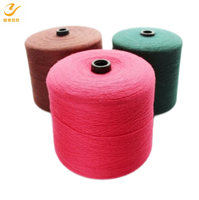 28S/2 High Elastic Core-spun Yarn 50% Viscose 30%PBT 20%Nylon Colorful Dyed Yarn for Garment Blended Yarn