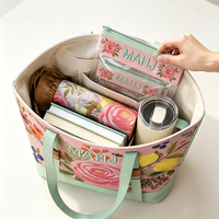 Sac de transport en toile pour jeu de Mahjong américain de luxe, imperméable, durable, écologique, pliable, sac de rangement pour accessoires