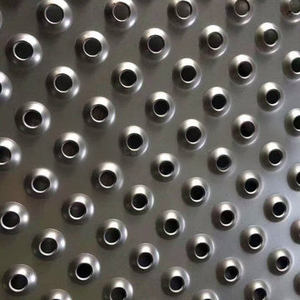 Stainless Steel <b>Wire</b> Dutch Traction Tread Plank Grating Dimple Perforated Sheet Hole Anti Skid Corrosion Resistant Hot Dipped - Product Image 2