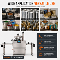 Machine de scellage automatique industrielle DEEPACK pour boîtes de conserve, biscuits, boîtes en plastique, emballages alimentaires