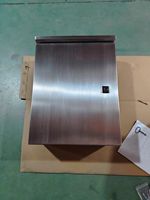 Plaque de montage en acier doux pour boîtier électrique de surface, pour instruments électroniques