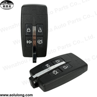 Coque de remplacement de clé de voiture de haute qualité, coque de clé de voiture intelligente pour Lincoln
